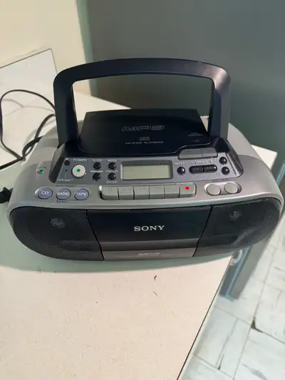 CD/Tape/Radio player, View more