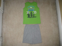 Boys Tank Top And Shorts Set Size 4T (Brand New!)