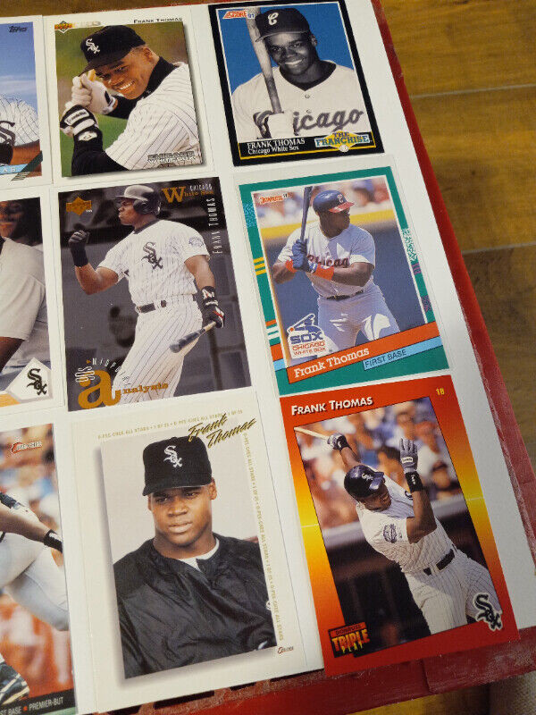 Vintage Baseball Cards Frank Thomas HOF Lot of 24 NM in Arts & Collectibles in Trenton - Image 3