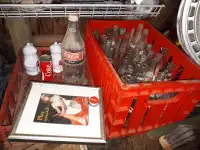 lot of coca cola collectables
