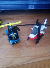 Helicopter Tonka and Batman