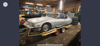 Rare Citroen SM/Maserati 