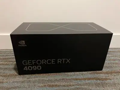 Nvidia geforce rtx 4090 fe founder edition It is brand new factory sealed in box with a proof of pur...
