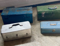 Metal tool boxes 