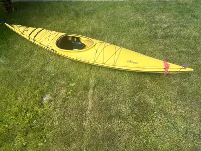 13.5 ft Breeze kayak, very good condition. Ask $650 30lb Minn Kota thrust trolling motor for $ 100;...