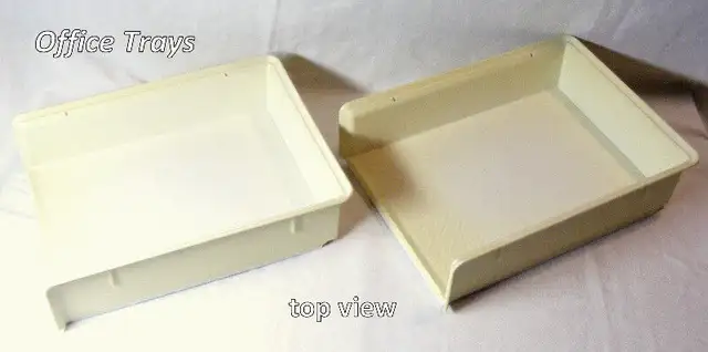 Office trays, open front, stackable, durable hard plastic in Other Business & Industrial in City of Toronto - Image 4