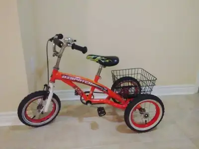 Tricycle with basket, View more