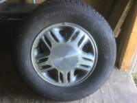 Used tires with rim