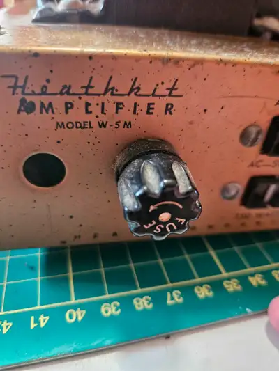 Heathkit W5-M and matching preamp WA-P2 with upgrade kit, View more