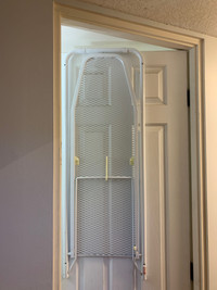 Door mounted Ironing board 