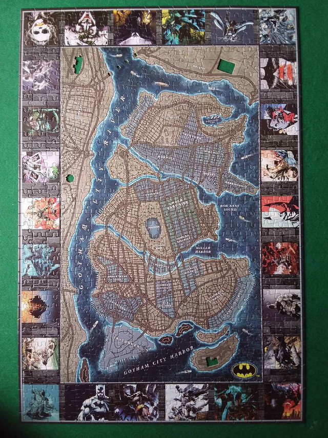 BATMAN .....GOTHAM ......CASSE-TÊTE PUZZLE 4D dans Jouets et jeux  à Lanaudière - Image 4