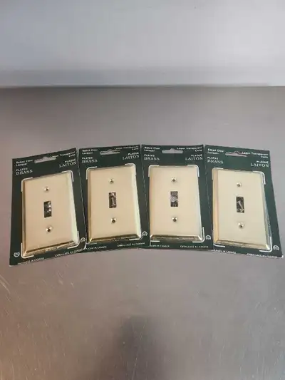 Plated Brass Light Switch Covers, View more