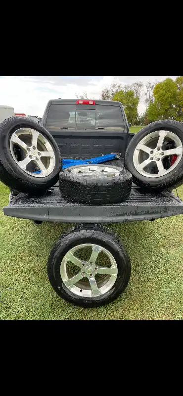 Tires and rims off of 2008 Chevy equinox were put on new drove for a couple months and blew the engi...