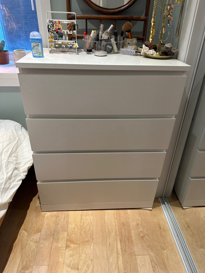 (PENDING) IKEA malm dresser 4 drawers Dressers & Wardrobes City of