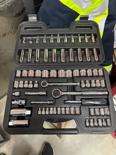 master craft socket set 72 pieces. , View more