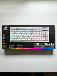 Corsair K70 MK2 SE White Keyboard