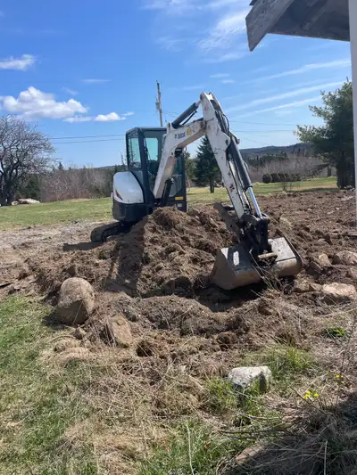 3.5 or 1 ton excavator for hire, View more