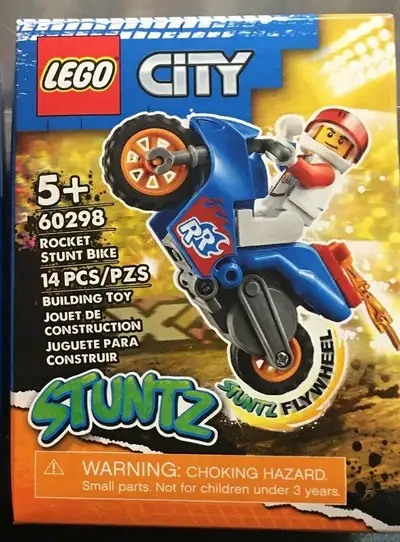 Lego City Rocket Stunt Bike 60298, View more