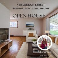 Open House May 11th- 488 London Street (1pm-3pm) 