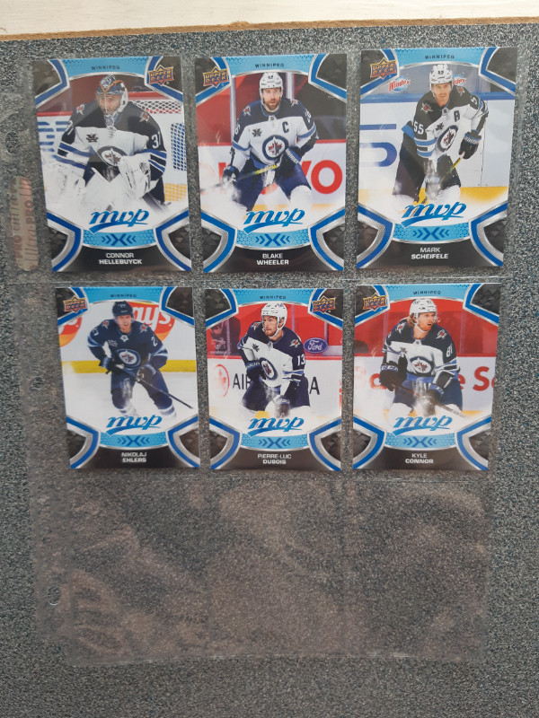 Carte de hockey Jets de Winnipeg MVP Upper Deck 2021-2022 dans Art et objets de collection  à Lévis