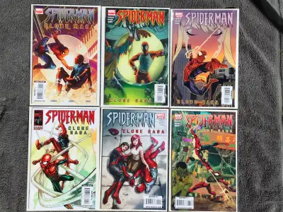 Spider-Man Clone Saga #1-6 Comic Book Mini Series NM, View more
