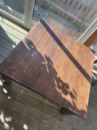 Brown Solid Wood Coffee Table