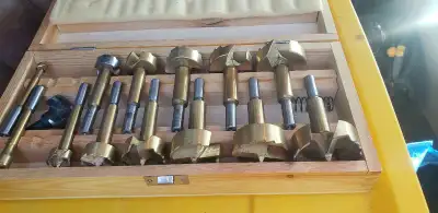 16 PC Titanium Forstner Bit Wood Drilling Bit Set., View more