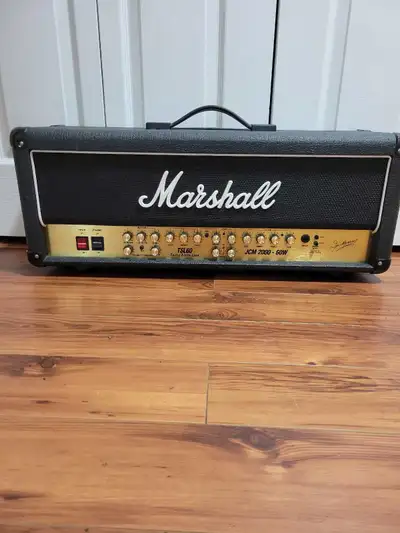 Marshall Triple Super Lead 60 watt Head. The amp is in mint condition, has imulated line out, $800.0...