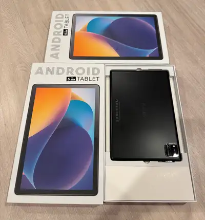 64 GB (6) RAM TABLETTE ANDROID NEW , View more