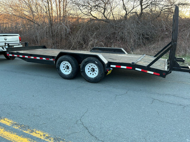 Heavy Duty Friesen equipment trailer 20ft  in Cargo & Utility Trailers in Dartmouth - Image 2