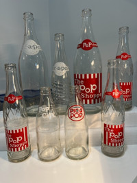 Vintage Pop Shoppe, Pic-a-Pop, & Pop City Bottles