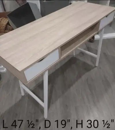 White & Beige desk (Top), View more