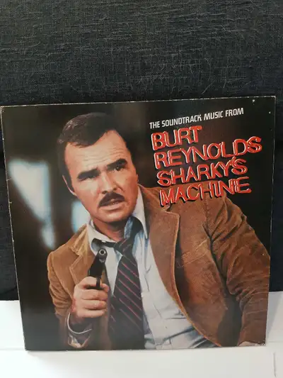 burt Reynolds sharky's machine movie music soundtrack record ex, View more