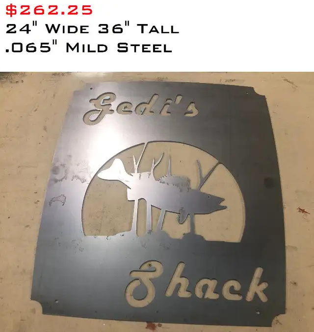 "Custom Metal" Signage in Outdoor Décor in Edmonton - Image 7