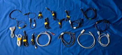 20 Various USB Cables – One Lot – $25, View more