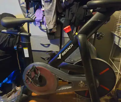 Merach Exercise bike with Bluetooth , View more