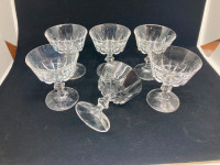41 coupes vintage cristal martini champagne Marie-Antoinette
