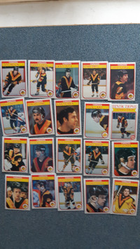 1982-83 O-PEE-CHEE Vancouver Canucks 20 basic Cartes hockey card