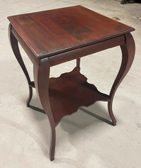 Mahogany Constructed Two Tier Parlour Table (c. 1970s)