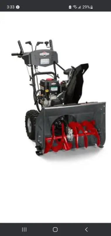 SNOW BLOWER, View more