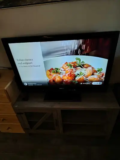 Sony Bravia LCD 40" television, View more