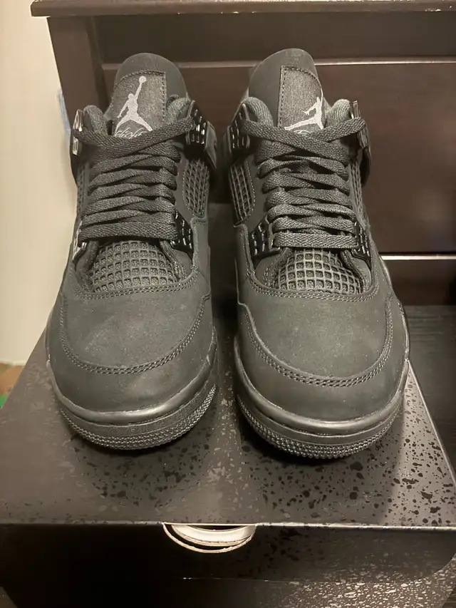 Jordan 4 Black Cat size 8 in Men's Shoes in City of Toronto - Image 7