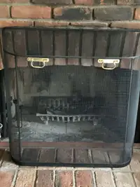 Wrought Iron Fireplace screen