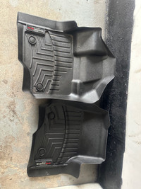 F150 weather tech front floor Mats only 