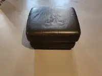 Well loved brown ottoman for sale!