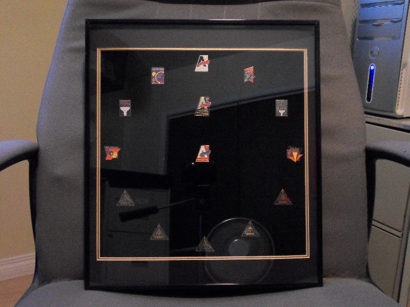 1988 Calgary Olympic Official COA Memorabilia Pins & Posters Arts