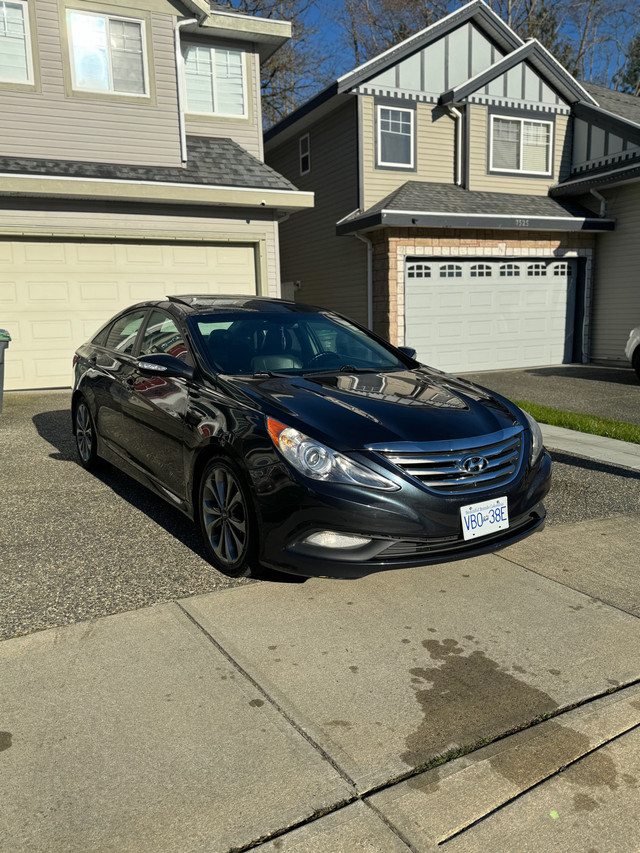 Sonata 2014CLEAN TITLE LEATHER HEATED SEATS VERY GOOD CONDITION  in Cars & Trucks in Delta/Surrey/Langley