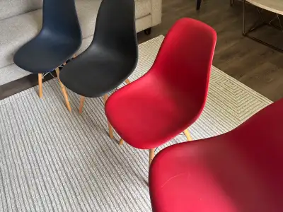 Modern Scandinavian-Style Dining Chairs – Set of 4, View more
