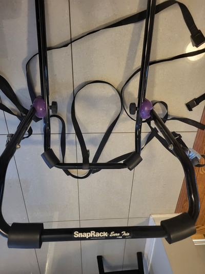 Porte vélo pour coffre de voiture., View more