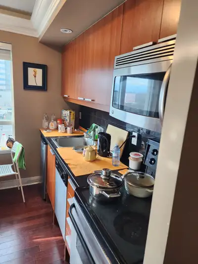 Condo Studio apt in a luxury condo building Fully furnished, subway & 401 at your doorstep Located a...